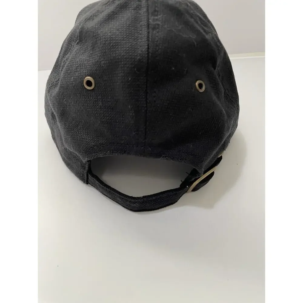 Lockheed SR-71 Blackbird Ball Cap Metal Front Plate OS Strapback Hat Black